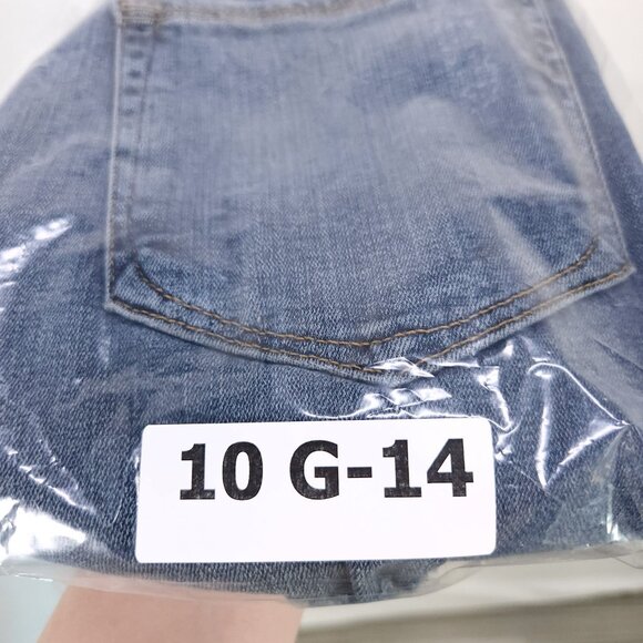 Good American Denim Pencil Skirt Size 6 Distress Stretch High Waist - Picture 11 of 11